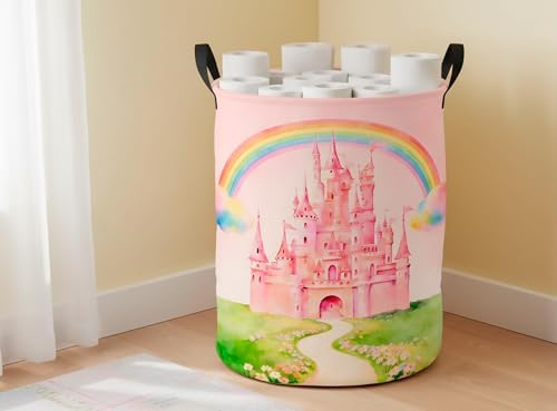 CLOCOR Large Laundry Basket, Waterproof Fabric Storage Container, Room Decor - Image 2