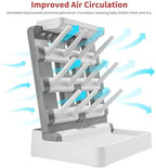 Baby Bottle Drying Rack, Vertical Standing Bottle Drying Rack Holder-Space - Image 4