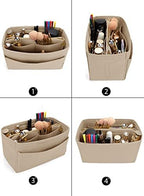 LEXSION Felt Insert Bag Organizer Bag In Bag - Image 5