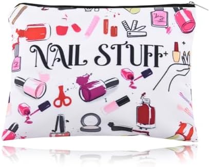 Nail Stuff Storage Bag Manicure Stickers Tool Organizer Pouch by Sudaporn