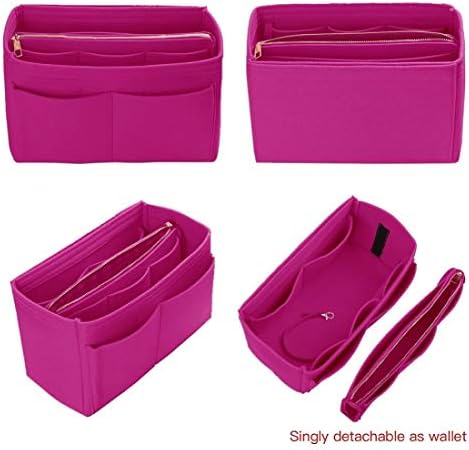 ZTUJO Purse Organizer Insert, Felt Bag Organizer - Image 3