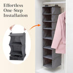 Lifewit Hanging Closet Organizer and Storage - Image 6