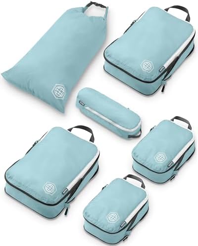 TRIPPED Travel Gear Compression Packing Cubes by TRIPPEDTravelGear
