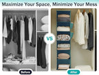 YOUDENOVA Hanging Closet Organizer and Storage - Image 4