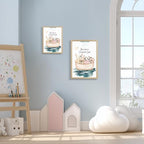 Clicyre Noahs Ark Nursery Wall Decor, Christian Baby Room Wall Art 12x16In - Image 4
