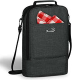 Tirrinia 2 Bottle Wine Cooler Bag Tote by Tirrinia