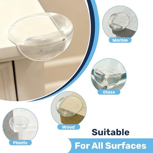 Baby Proof Me 12 Large Table Corner Protectors - Image 3
