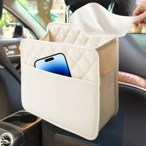 Mandark PU Leather Car Seat Back Organizer - Image 3