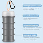 Baderke 2 Pcs Protein Powder Travel Container - Image 3