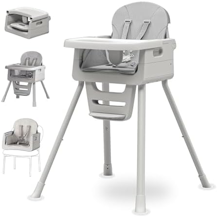 3-in-1 High Chair for Babies and Toddlers, Infant to Toddler Seating&Dining by Unknown
