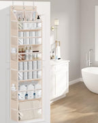 STORAGE MANIAC Over the Door Organizer 6-Shelf Closet Hanging Storage - Image 2