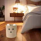 Bear Basket for Nursery, Baby Shower Baskets, Baby Storage Basket - Image 7