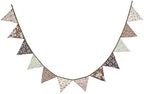 LOVENJOY Brown Floral Collection 100% Cotton Banner - Image 2