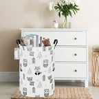 Storage Bin Foldable Nursery Organizer Basket Owl Animal - Image 5