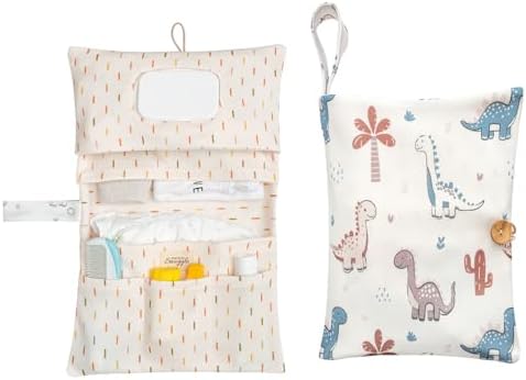 Baby Diaper Bag Organizer, Portable Baby Essentials Storage Pouch by Unknown