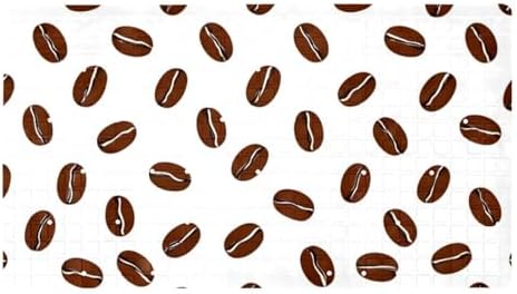 Shower Mat Non Slip 26.8 x 15.1 Inches, Coffee Beans Bathtub Mat Shower Stall by Anna+Cowper