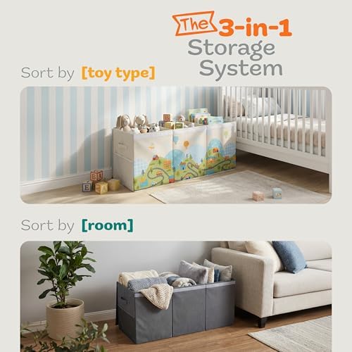 SoftOwl Extra Large Toy Storage Organizer - Image 5