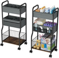 3-tier Baby Diaper Caddy Organizer and Storage Cart by NEYCIL