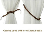 BEL AVENIR Curtain Rope Tiebacks, Drapery Rope Holdbacks - Image 5