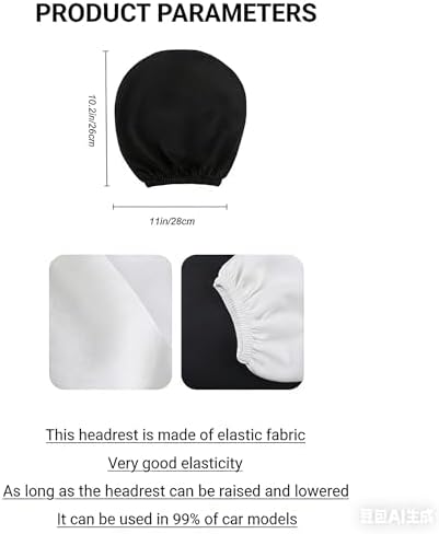 Generic Car Headrest Covers - Image 5
