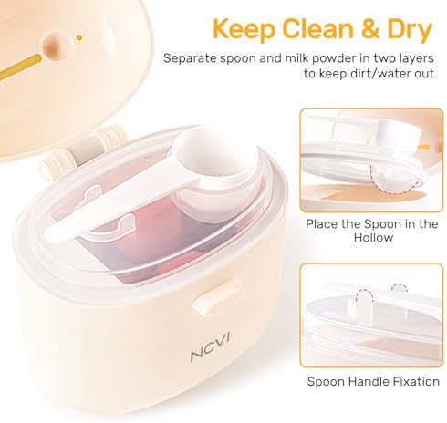 NCVI Formula Container To Go, Portable Formula Dispenser - Image 6