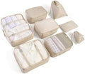 LANSKLBD 6/8 Set Packing Cubes for Suitcases Travel Luggage Packing Organizers by LANSKLBD