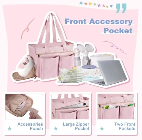 Fasrom Breast Pump Tote Bag Compatible - Image 3