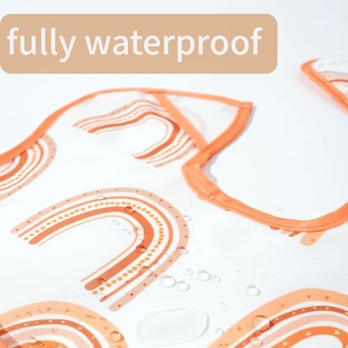 3-Pack Mess Proof Baby Bibs for Eating, Lightweight - Image 4