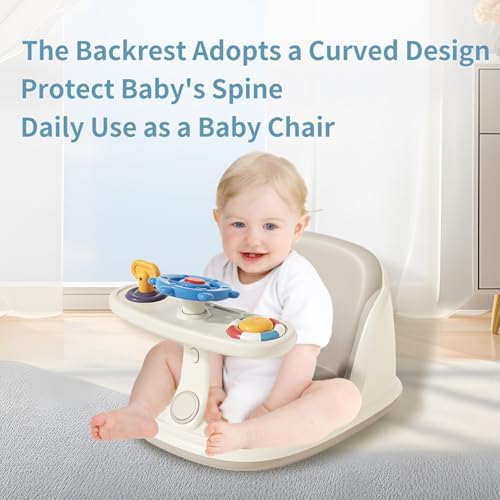 Baby Bath Chair, Designed for 6-36 Months Baby, Portable Toddler Bath Chair - Image 2