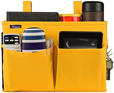 Surblue Bedside Caddy Hanging Bed Organizer Storage Bag Pocket - Image 4