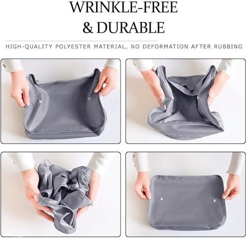 LANSKLBD 6/8 Set Packing Cubes for Suitcases Travel Luggage Packing Organizers - Image 6