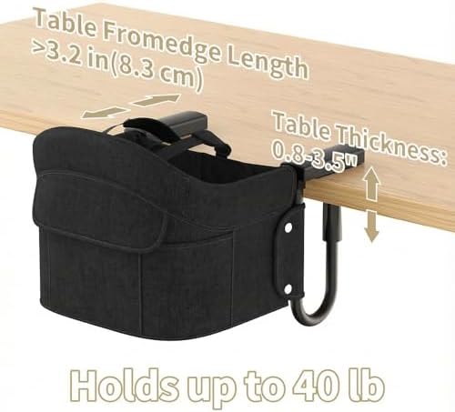 Portable Hook On High Chair for Babies & Toddlers from 6-36 Months, Clip On - Image 3