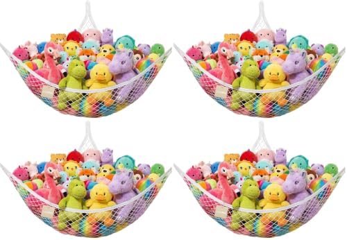 Lazebox Stuffed Animal Net Hammock by Lazebox