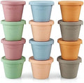 PandaEar 12 Pack Silicone Baby Food Storage Containers, 4 oz by PandaEar
