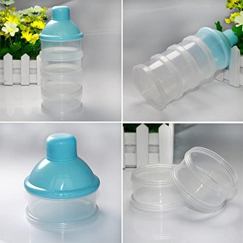 2 PCS 5 Layers Baby Milk Powder Dispenser, Milk Powder Pots, Formula Dispenser - Image 6