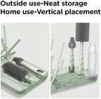 YOTIME Travel Bottle Brush Set, Foldable Drying Rack - Image 3