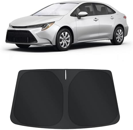 TINGLU Sun Shade for Audi Q5 2018-2024 2025 2026 Accessories Windshield Sun by TINGLU