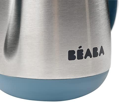 Beaba Stainless Steel Straw Sippy Cup, Insulated Toddler Cups Spill Proof - Image 4