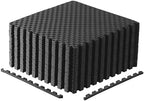 CAP Puzzle Exercise Mats | 1/2” Thick EVA Interlocking Foam Tiles by CAP