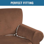 H.VERSAILTEX Stretch Velvet Loveseat Covers - Image 4