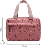 Large Makeup Bag for Women Corduroy Cosmetic bag Make up Bags Zipper Pouch - Image 3