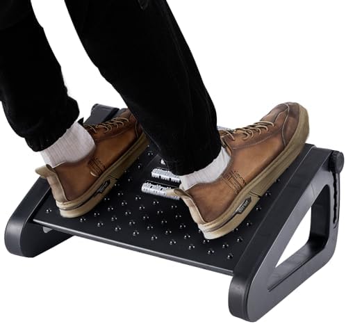 CasaZenith Foot Rest, Six Heights Adjustable Foot Rest Under Desk at Work by CasaZenith