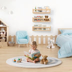 Floating Wall Nursery Book Shelves, 16.5 Inch - Image 2