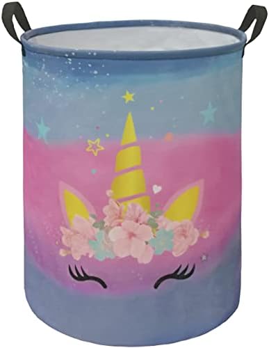 Kids Hamper Girls Unicorn Room Decor, Storage Bins Organizer Toy Box Laundry by MAIZMZ