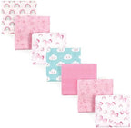 Luvable Friends Unisex Baby Cotton Flannel Receiving Blankets, Rainbow 7-Pack by Luvable+Friends