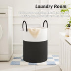 Artfeel Laundry Basket, Woven Cotton Rope Laundry Hamper, 100L - Image 2
