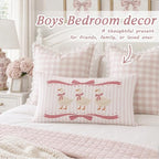 Goose Nursery Decor Goose Pillow Covers 12x20, Bow Girl Nursery Decorative - Image 5