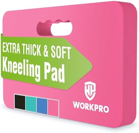 WORKPRO Extra Thick Kneeling Pad, Soft NBR Foam Cushioning by WORKPRO