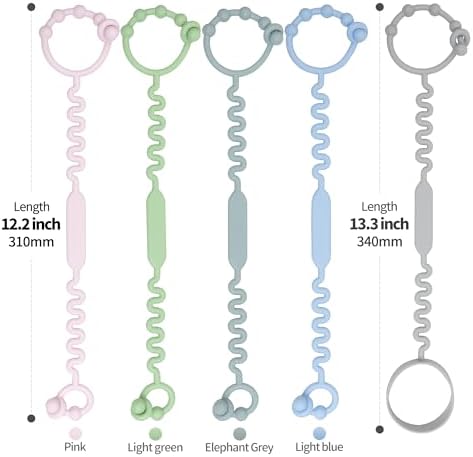 Toy Straps for Baby, Pacifier Holder Clip - Image 2