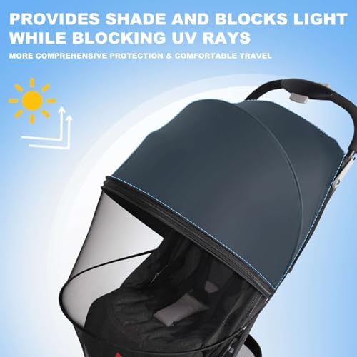 2-in-1 Baby Mosquito Net with Sunshade - Image 3